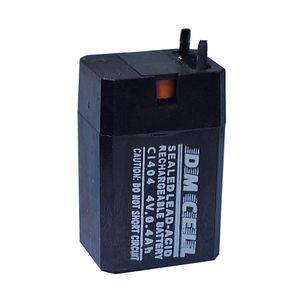 باتری سیلد اسید 4 ولت 400 میلی آمپر دی ام سل مدل dm 4 400