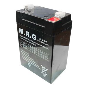 باتری سیلد اسید 4 ولت 8 آمپر ساعت ام آر جی مدل ksre 4v 8a