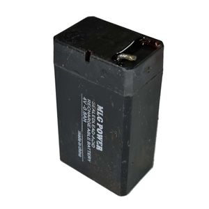 باتری سیلد اسید 4 ولت 800 میلی آمپر ام ال جی پاور مدل mp 0.8