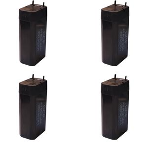 باتری سیلد اسید 4 ولت 800 میلی آمپر ساعت سی سی پی مدل 4v 800mah بسته 4 عددی