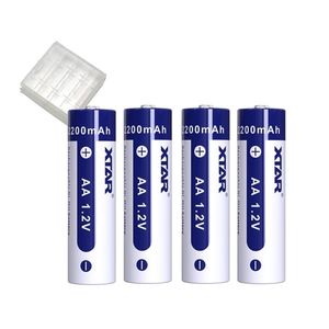 باتری قلمی قابل شارژ اکستار مدل  1.2v_aa ظرفیت 2200 میلی آمپر ساعت بسته 4 عددی