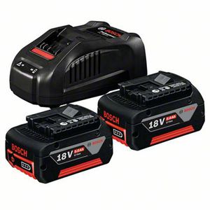 باتری لیتیومی 18 ولت 5 آمپر بوش مدل gba 18v 5.0 ah   amp share مجموعه 3 عددی