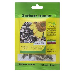 بذر آفتابگردان کله قوچی زر بذر ایرانیان کد zbp 15
