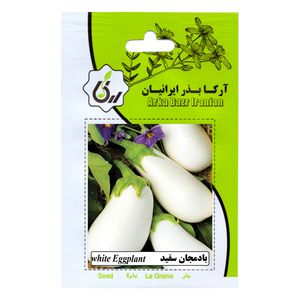 بذر بادمجان سفید آرکا بذر ایرانیان کد ark 128