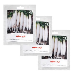 بذر ترب سفید گرین فارم کد 11 بسته 3 عددی