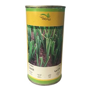 بذر تره عربی زر بذر ایرانیان قوطی 100 گرمی کد gh100g 02