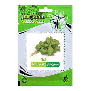 بذر ریحان سبز فصل سبز کد seed 001