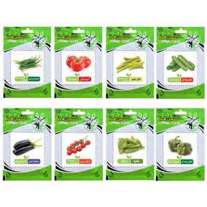 بذر صیفی جات پر مصرف فصل سبز کد seed fs 08 مجموعه 8 عددی