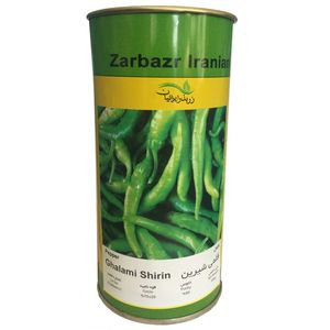 بذر فلفل قلمی شیرین زر بذر ایرانیان قوطی 100 گرمی مدل gh100g 38