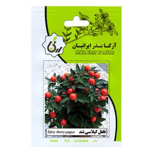 بذر فلفل گیلاسی تند آرکا بذر ایرانیان کد ark 165