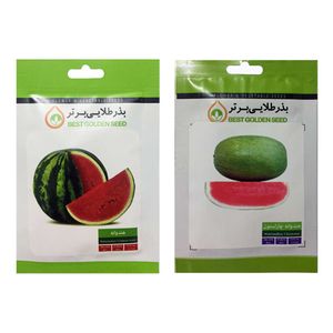 بذر هندوانه بذر طلایی برتر کد p h bzt 02 مجموعه 2 عددی