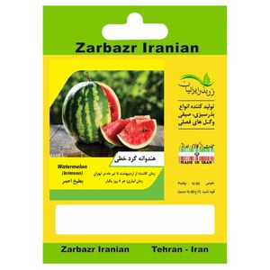 بذر هندوانه خطی زربذر ایرانیان کد zbp 38