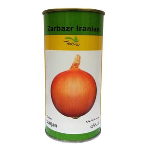 بذر پیاز طلایی زر بذر ایرانیان کد gh100g 53