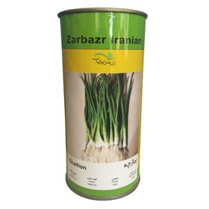 بذر پیازچه زر بذر ایرانیان قوطی 100 گرمی کد gh100g 19