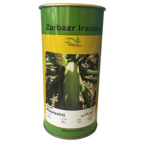 بذر کدو خورشتی زر بذر ایرانیان قوطی 100 گرمی مدل gh100g 35