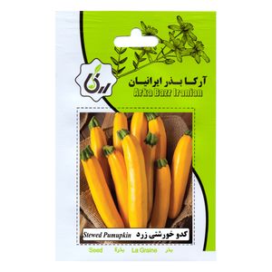بذر کدو خورشتی زرد آرکا بذر ایرانیان کد 21 ark