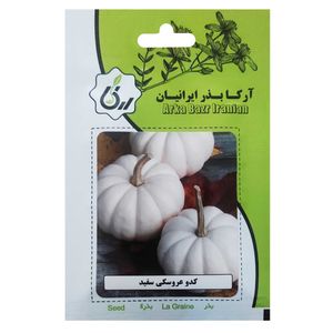 بذر کدو عروسکی سفید آرکا بذر ایرانیان کد 136 ark