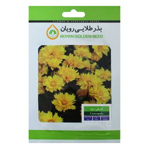 بذر گل اشرفی زرد بذر طلایی رویان کد bztr 006