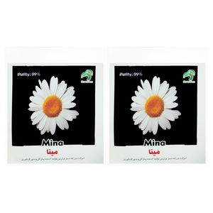 بذر گل مینا گرین فارم کد gr m22 بسته 2 عددی