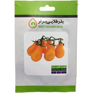 بذر گوجه گلابی زرد بذر طلایی برتر کد bzt 103