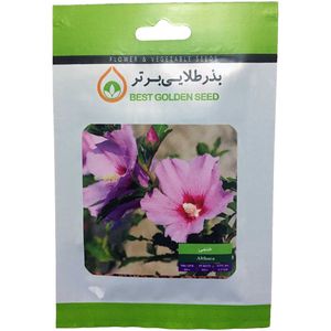 بذر گیاه دارویی گل ختمی بذر طلایی برتر کد bzt 107