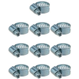 بست فلزی پارسان مدل p058 سایز 10 16 میلیمتر بسته 10 عددی