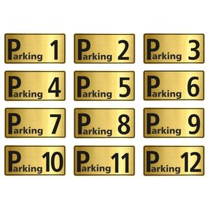 تابلو راهنما طرح  پارکینگ مدل gng612 مجموعه 12 عددی