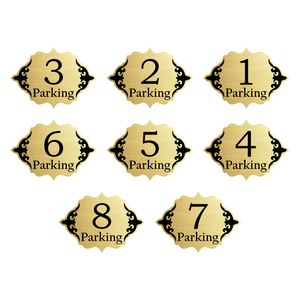 تابلو راهنما طرح 1 مدل تابلو پارکینگ مجموعه 8 عددی