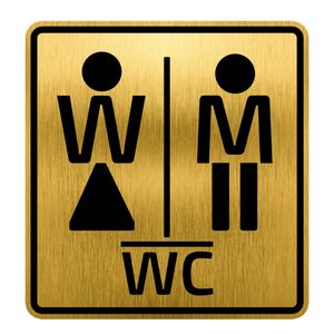 تابلو راهنما طرح سرویس بهداشتی کد wc1 2 mt