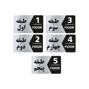 تابلو راهنما طرح طبقات مدل gns705 مجموعه 5 عددی