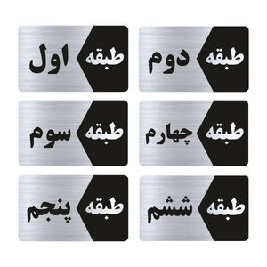 تابلو راهنما طرح طبقات مدل gns806 مجموعه 6 عددی