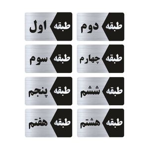 تابلو راهنما طرح طبقات مدل gns808 مجموعه 8 عددی