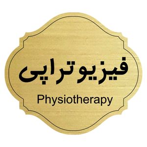 تابلو راهنما فیزیوتراپی کد 624