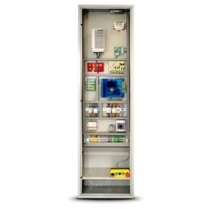 تابلو فرمان آسانسور سانا مدل mrl با درایو یاسکاوا 11kw