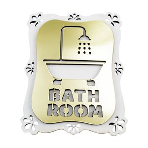 تابلو نشانگر درب حمام مدل ba 3015