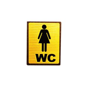 تابلو نشانگر طرح دستشویی ویژه بانوان مدل sww100