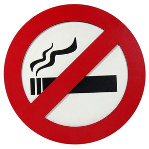 تابلو نشانگر طرح سیگار کشیدن ممنوع کد 001