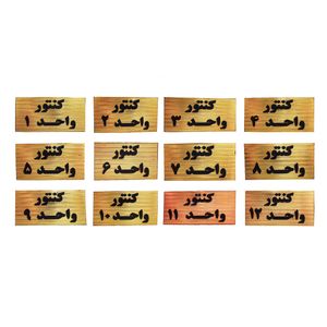 تابلو نشانگر طرح شماره کنتور مدل sth212 مجموعه 12 عددی
