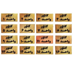 تابلو نشانگر طرح شماره کنتور مدل sth216 مجموعه 16 عددی