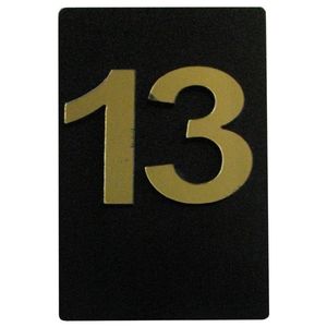 تابلو نشانگر طرح عدد 13 کد h0017