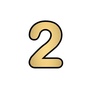 تابلو نشانگر طرح پلاک واحد شماره 2 مدل تک