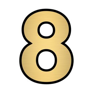 تابلو نشانگر مستر راد طرح پلاک واحد شماره 8 کد b g 08