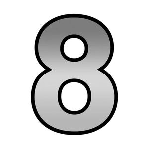 تابلو نشانگر کازیوه طرح پلاک واحد شماره 8 کد b s 8