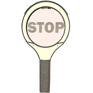تابلو هشدار ایست دستی مدل چراغ دار طرج stop