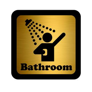 تابلو هشدار طرح دوش حمام کدn.d.01