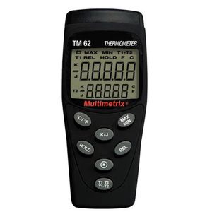 ترمومتر تماسی مولتی‌متریکس مدل tm62 دو کاناله