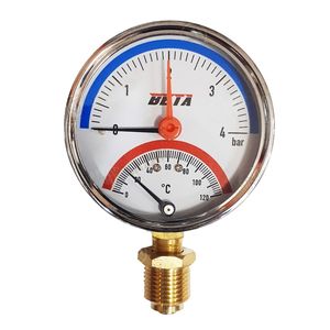 ترمومتر مانومتر بتا مدل 4bar 120c