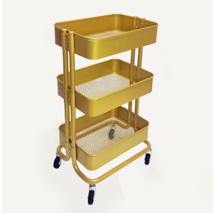 ترولی آرایشگاهی تیرداد مدل golden charkhak