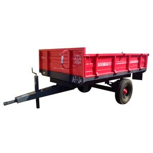 تریلر دو چرخ 3_5 تن طرح آریان با جک هیدرولیک و اکسل فابریک به همراه رینگ و لاستیک