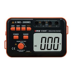 تستر مقاومت عایقی ویکتور مدل +vc60b